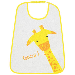 Σαλιάρα από σφουγγάρι με σχέδιο καμηλοπάρδαλη 