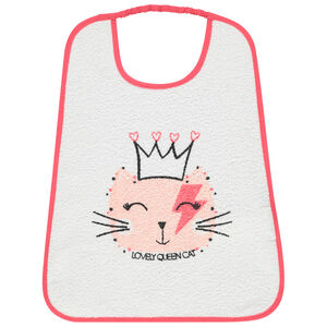 Σαλιάρα από σφουγγάρι print γάτα 