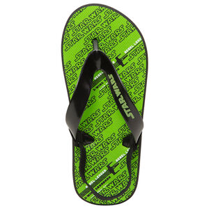 Σαγιονάρες μαύρο-πράσινο με τύπωμα Star Wars 