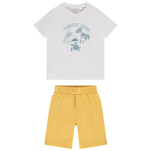 "Σέτ κοντό 2 τμχ. με φαντεζί σχέδιο για αγόρι" 