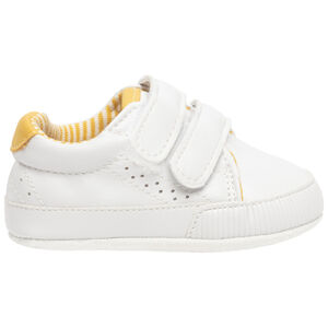 Αθλητικά παπούτσια λευκά με scratchs για bebe αγόρι 