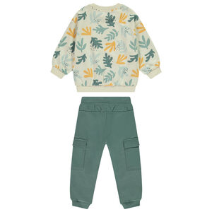 Σετ jogging oversize imprimé feuillage για bebe αγόρι 