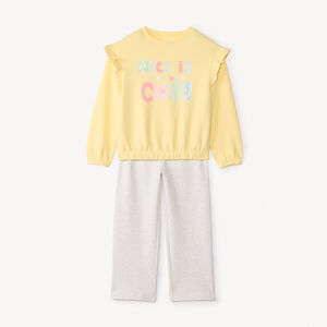 Σετ jogging από scuba για κορίτσι 