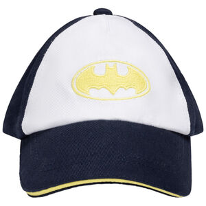 Δίχρωμη καπέλο κεντημένο Batman Warner για bebe αγόρι 