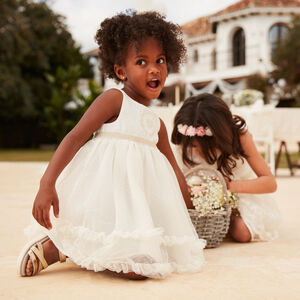 Φόρεμα 2 σε 1 με ανοιχτή πλάτη σε σχήμα καρδιάς για κορίτσι μωρό 