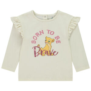 T-shirt μακρυμάνικο με βολάν Nala Disney για κορίτσι μωρό 