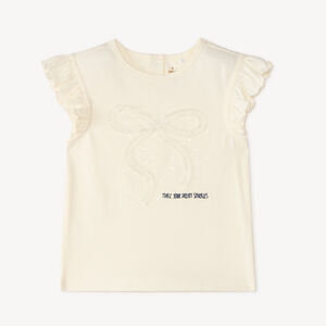 T-shirt με κοντά μανίκια για κορίτσι μωρό 