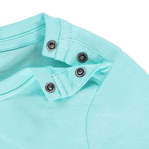 Σετ από 3 μονόχρωμα βαμβακερά t-shirts για αγόρι 