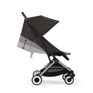 Ελαφρύ Βρεφικό Καρότσι Orfeo TPE Chocolate Brown Cybex  