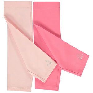 Σετ από 2 κολάν μονόχρωμα με εκτύπωση λογότυπου 