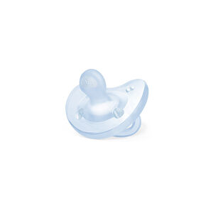 Chicco Πιπίλα Όλο Σιλικόνη PhysioForma Soft Σιέλ Για 0-6 Μηνών 