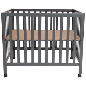 Ξύλινος Παιδότοπος Tommy Ανθρακί 