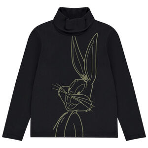 Sous-pull col cheminée interlock print Bugs Bunny pour garçon Main Sous-pull col cheminée interlock print Bugs Bunny pour garçon