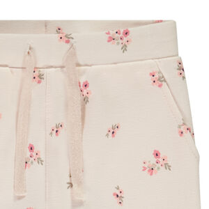 Φούτερ molleton με φαντεζί σχέδιο για bebe κορίτσι 