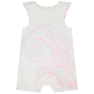 Σαλοπέτα κοντή από πλεκτό jersey με σχέδιο Minnie Disney για κορίτσι. 
