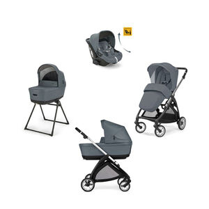 Σύστημα Μεταφοράς Electa Quattro Με Darwin Recline Union Grey-Inglesina Main Σύστημα Μεταφοράς Electa Quattro Με Darwin Recline Union Grey-Inglesina