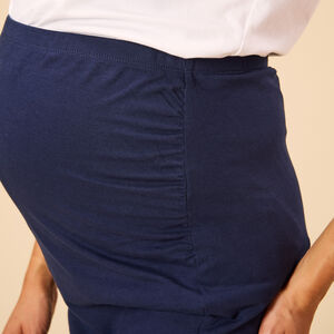 Μακριά φούστα εγκυμοσύνης με άνοιγμα 