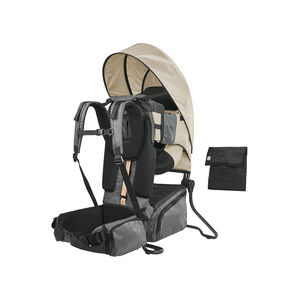 Porte bébé dorsal Moov Hike+ avec housse de pluie - Dune 