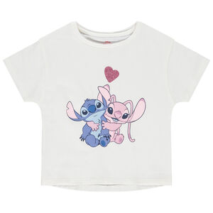Κοντομάνικο μπλουζάκι Stitch & Angel Disney για κορίτσι Main Κοντομάνικο μπλουζάκι Stitch & Angel Disney για κορίτσι