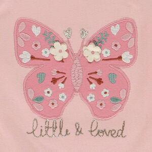 Μπλούζα μακρυμάνικη με σχέδιο ζώου για μωρό κορίτσι 