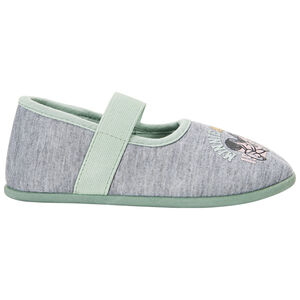 Πανίνα μπαλαρίνα σε γκρι χρώμα με ελαστικό και σχέδιο Minnie Disney για κορίτσι 