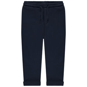 Παντελόνι φόρμας μονόχρωμο από πλεκτό για bebe αγόρι 