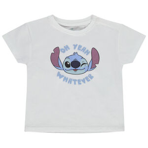 Κοντομάνικο μπλουζάκι oversize print Stitch Disney για bebe αγόρι 