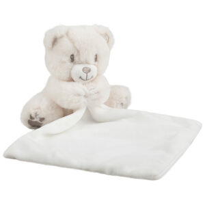 Αρκουδάκι ντουντού με ασημένιες κεντημένες λεπτομέρειες 