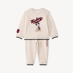 Ensemble jogging effet neps Disney Mickey pour bébé garçon  Main Ensemble jogging effet neps Disney Mickey pour bébé garçon
