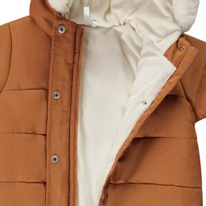 Κομψό pilote με επένδυση και αποσπώμενα γάντια για bebe αγόρι 