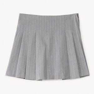 Κοντή πλισέ και ριγέ φούστα για κορίτσι 