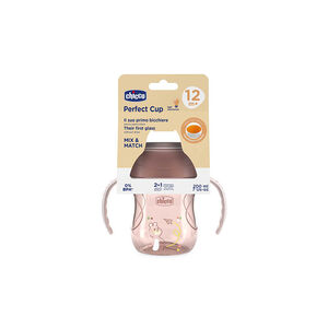Κύπελλο Perfect 12μ+ Natural Ροζ Chicco  