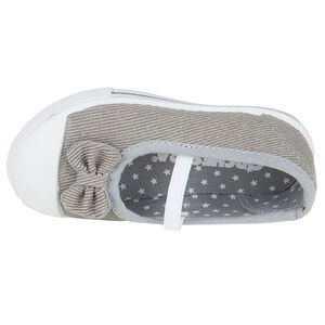 Βαμβακερά παπούτσια με ελαστική μπάρα και φιόγκο από 24 έως 27 