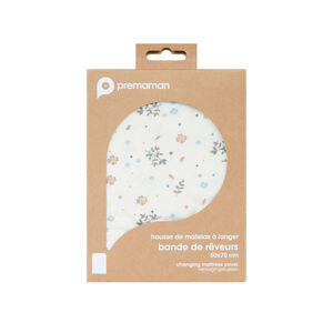 Housse για στρώμα αλλαγής "Μπάντα Ονειροπόλων" - 70 x 50 cm 