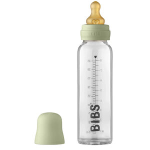Bibs Γυαλινο Μπιμπερο - Ολοκληρωμενο Σετ 225Ml Sage 