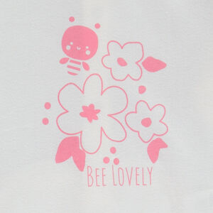 Φορμάκι από jersey με φαντεζί σχέδιο για bebe κορίτσι 