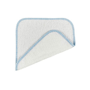 Λαβέτα Ώμου (30x30) Κόσμος Του Μωρού Tartan Σιέλ 