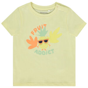 Κοντομάνικο μπλουζάκι με χαριτωμένο 3D flap για μωρό αγόρι 