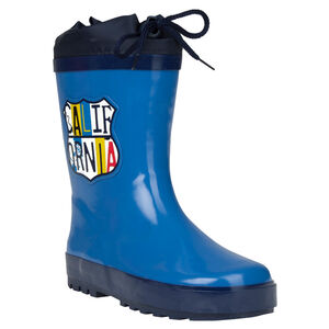 Γαλότσες με τύπωμα και αδιάβροχο στο πάνω μέρος 