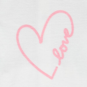 Φορμάκι βελουτέ print καρδιά για bebe κορίτσι 