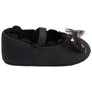 Βαμβακερό φόρεμα με φιόγκο από τούλι με σχέδιο καρδιές για κορίτσι 