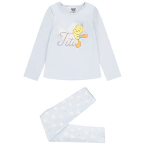 Pyjama 2 pièces manches longues print Titi pour fille Main Pyjama 2 pièces manches longues print Titi pour fille