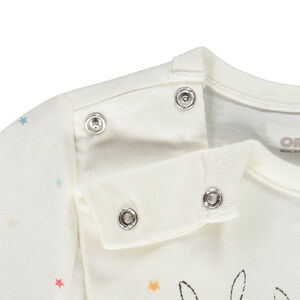 Φορμάκι jersey με σχέδιο λαγουδάκια για bebe αγόρι 