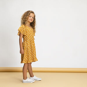 Robe courte portefeuille fantaisie pour fille Main Robe courte portefeuille fantaisie pour fille