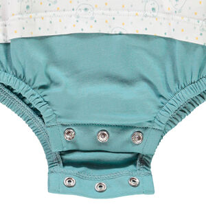 Combi κοντό bloomer effet 2en1 για bebe αγόρι 