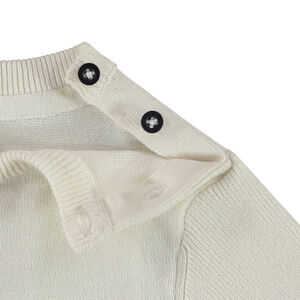 Πλεκτό πουλόβερ με κέντημα δεινόσαυρου για μωρό αγόρι 