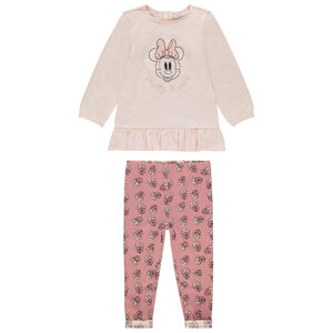 Ensemble avec tunique print Minnie Disney et legging imprimé all-over 