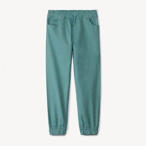 Παντελόνι φόρμα twill μονόχρωμο για αγόρι  Main Παντελόνι φόρμα twill μονόχρωμο για αγόρι