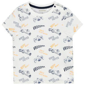 T-shirt κοντομάνικο με σχέδιο φαντεζί Main T-shirt κοντομάνικο με σχέδιο φαντεζί