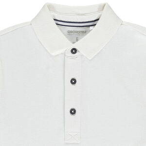 Πολο κοντομάνικο μονόχρωμο για αγόρι 